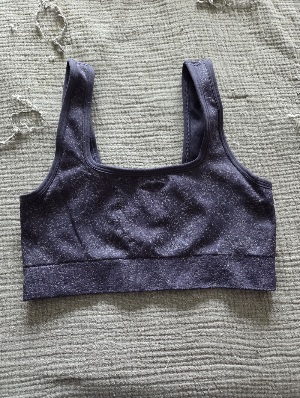 Gymshark Purple Seamless Scoop Neck Sports Bra